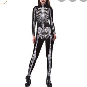 Skeleton Costume Bodycon